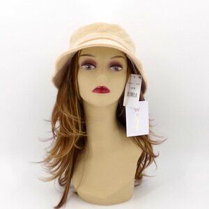 Wayf Bucket Hat Beige One Size French Terry